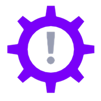 A warning icon indicating risk.
