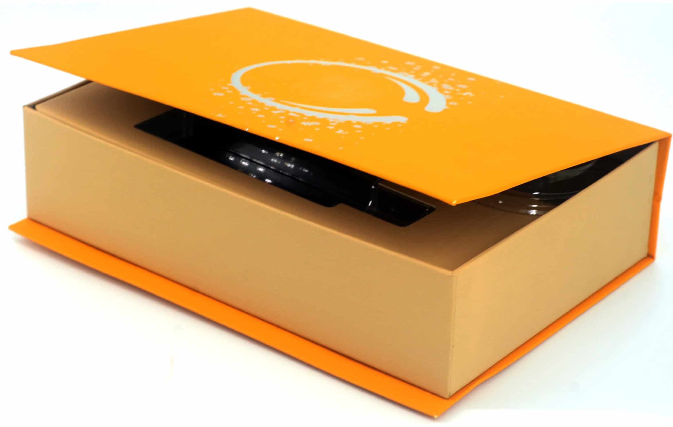 orange open box